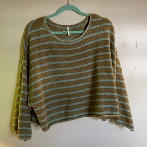 Free people, new condition, striped sweater